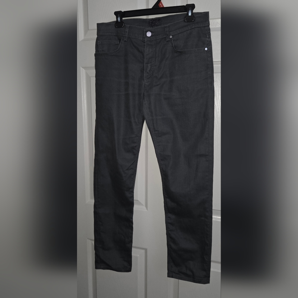 Zara Men's Charcoal Straight Jeans